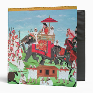 Colonel James Todd travelling by elephant Binder