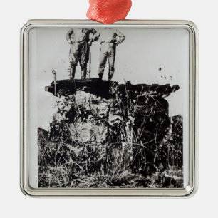 Colonel Roosevelt and Colonel Rondon at Navaite Metal Ornament