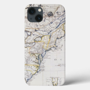COLONIAL AMERICA: MAP, c1770 iPhone 13 Case