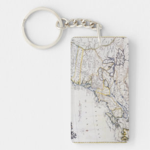 COLONIAL AMERICA: MAP, c1770 Keychain