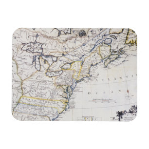 COLONIAL AMERICA: MAP, c1770 Magnet