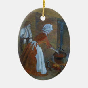 Colonial Cook Ornament