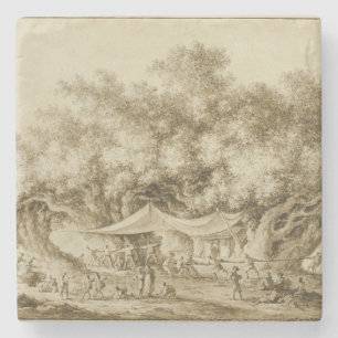colonial days stone coaster
