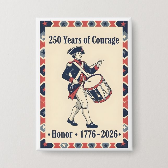  Colonial Drummer USA Courage Honor Legacy (Front)