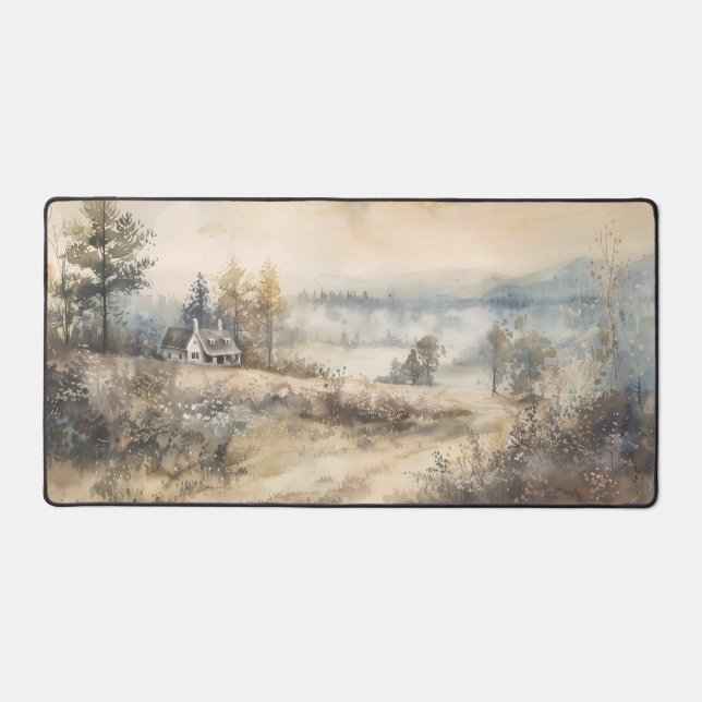 Colonial Landscape Desk Mat (Front)