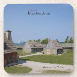 Colonial Michilimackinac coaster