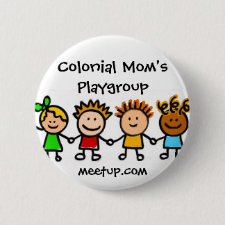 Colonial Mom's Playgroup Logo Button