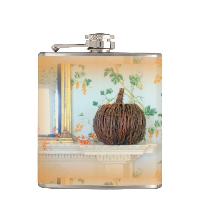 Colonial new england flask (Front)