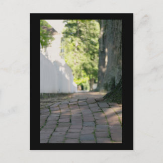 Colonial Sidewalk Postcard