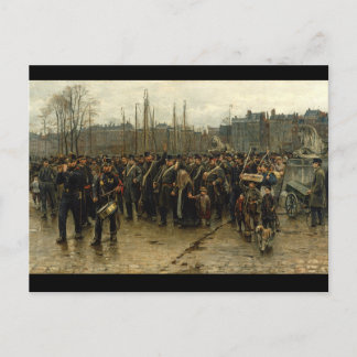 colonial soldiers Isaac Israëls Postcard