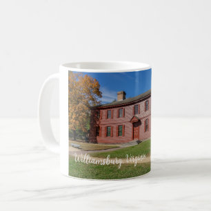 Colonial style house in historic Williamsburg Virg Coffee Mug