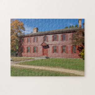 Colonial style house in historic Williamsburg Virg Jigsaw Puzzle