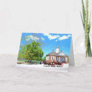 Colonial Williamsburg Card