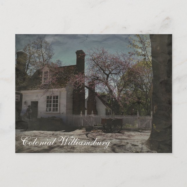 Colonial Williamsburg Postcard (Front)