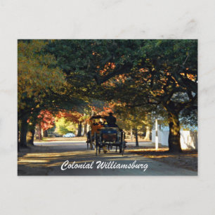 Colonial Williamsburg Postcard