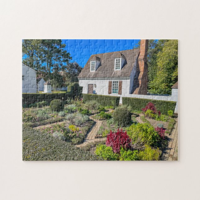 Colonial Williamsburg Virginia Jigsaw Puzzle (Horizontal)