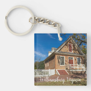 Colonial Williamsburg Virginia Keychain