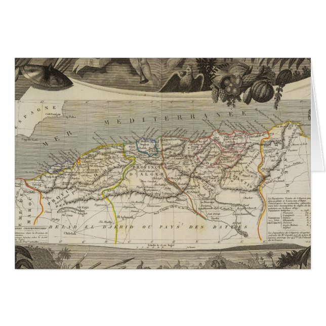 colonie française Algérie (Devant horizontal)