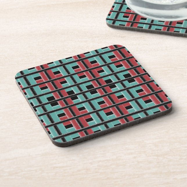 Colonization Plastic Coasters (Left Side)