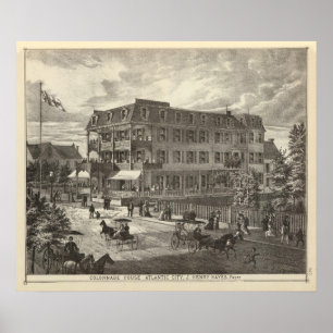 Colonnade House, Atlantic City Poster