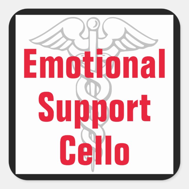 Colonne de support émotionnel - Sticker amusant (Devant)
