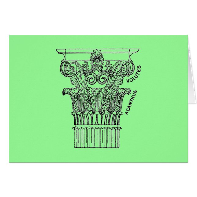 Colonne grecque (Devant horizontal)