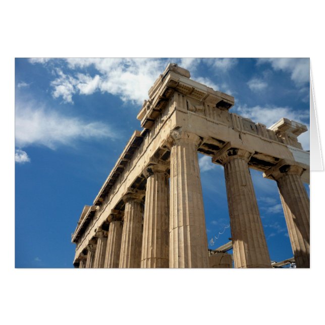 colonnes de parthénon (Devant horizontal)