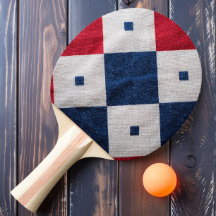 Colony Plaid Ping Pong Paddle