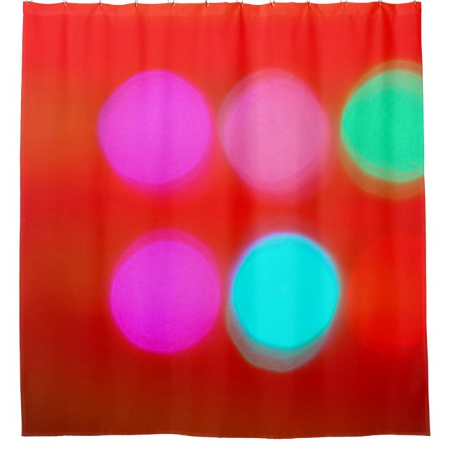 Color Abstract Blurred red background bokeh lighti (Front)