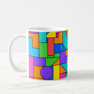 Color Block Disorder Coffee Mug