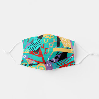 Color Blocking Face Mask