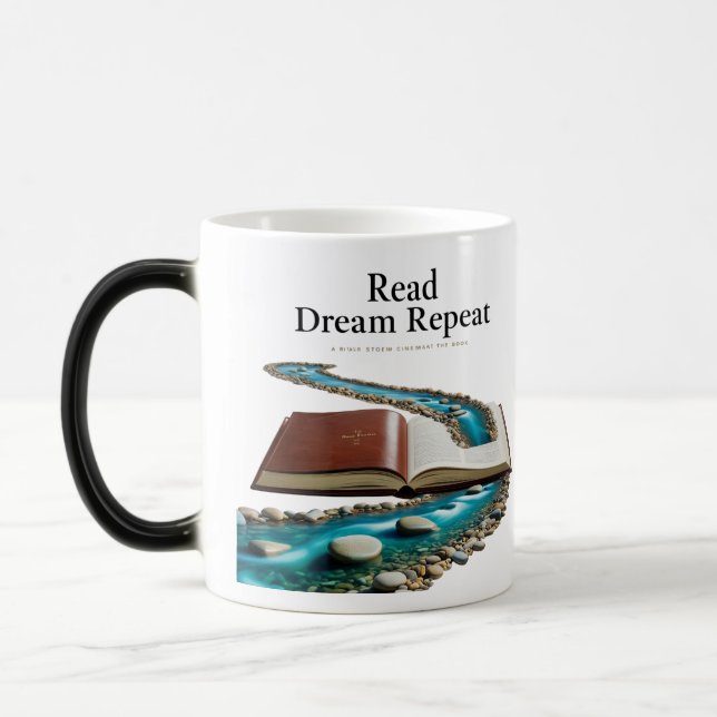 Color Changing Mug - Magic Heat Sensitive Book (Left)