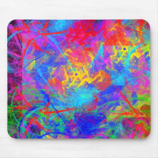 Color Chaos Mouse Pad (Front)