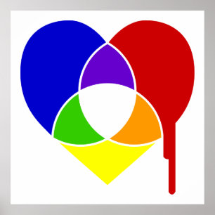 color chart heart