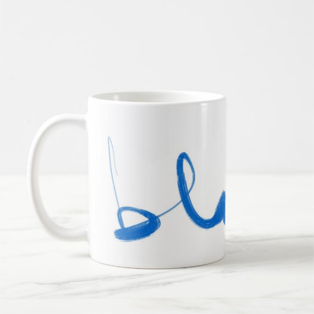 COLOR Collection - Blue Mug (Left)