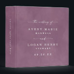 Color Editable Light Purple Wedding Photo Album Binder<br><div class="desc">Modern Color Editable Watercolor Light Purple Wedding Photo Album. This simple elegant design is beautify hand-painted with rich colors that are perfect for fall. Shown in the purple Wedding Color Palette colorway with gorgeous signature script font with tails, the ethereal watercolor wedding collection is sure to make your wedding memorable...</div>
