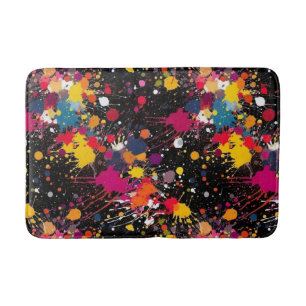 Color Explosion Bath Mat