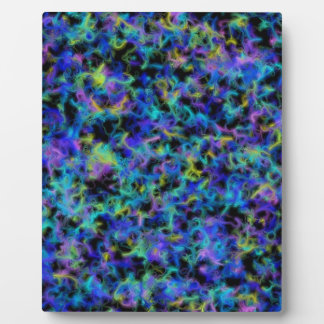 Color explosion plaque