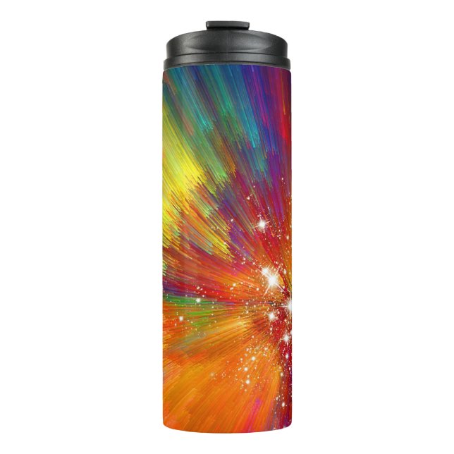 Color Explosion Thermal Tumbler (Front)