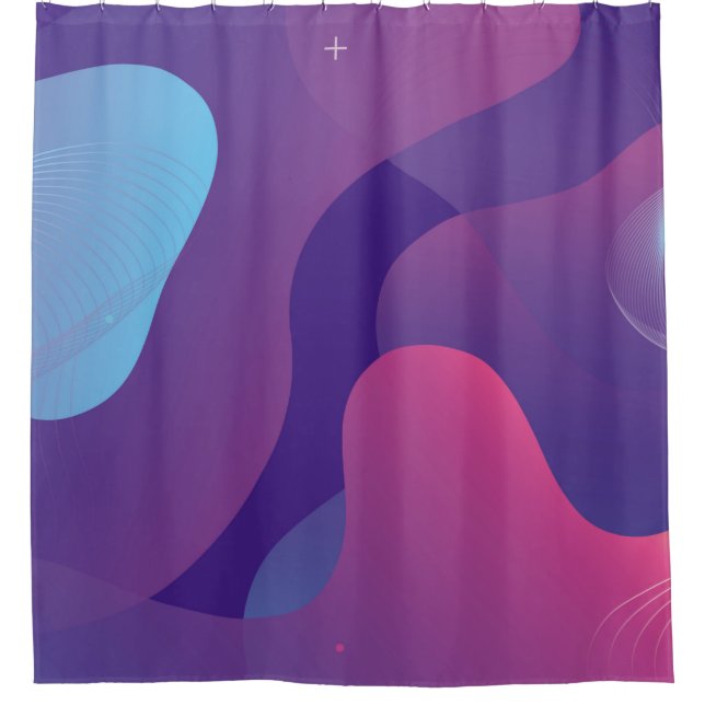Color gradient background design. Abstract geometr (Front)
