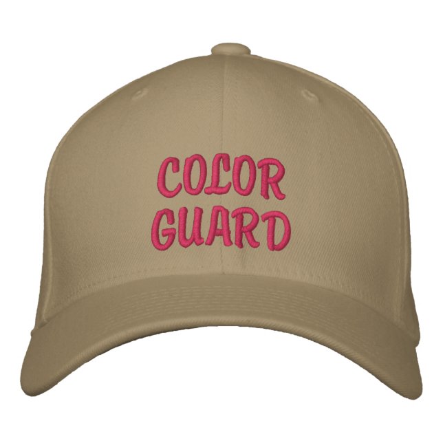 COLOR GUARD EMBROIDERED HAT (Front)