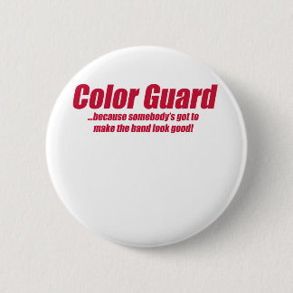 COLOR GUARD, FLAGS, ETC 2 INCH ROUND BUTTON