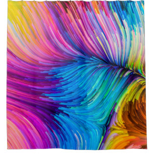 Color In Motion series. Abstract design made of Fl