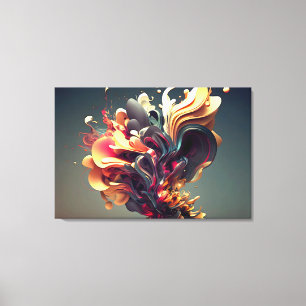 Color inspiration canvas print