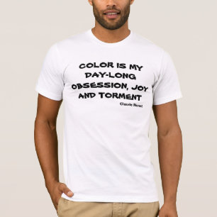 COLOR IS MY OBSESSION ARTIST tee shirt