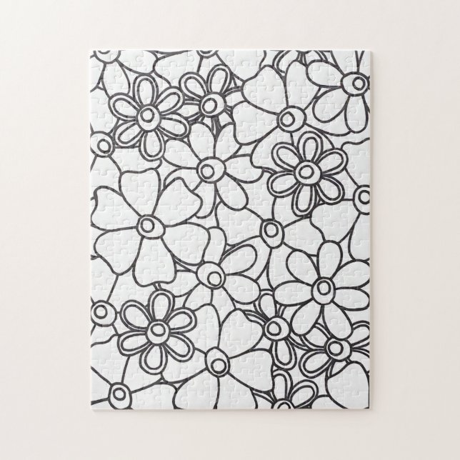 COLOR IT Fun FlowerStack Mandala Coloring puzzle (Vertical)