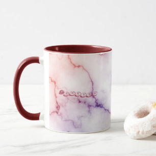 Color Marble Pattern Personalization Mug