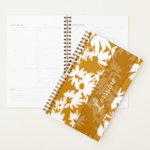 Color Me Daisies Gold Planner