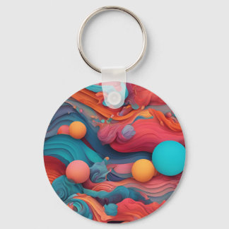 Color Mix Keychain
