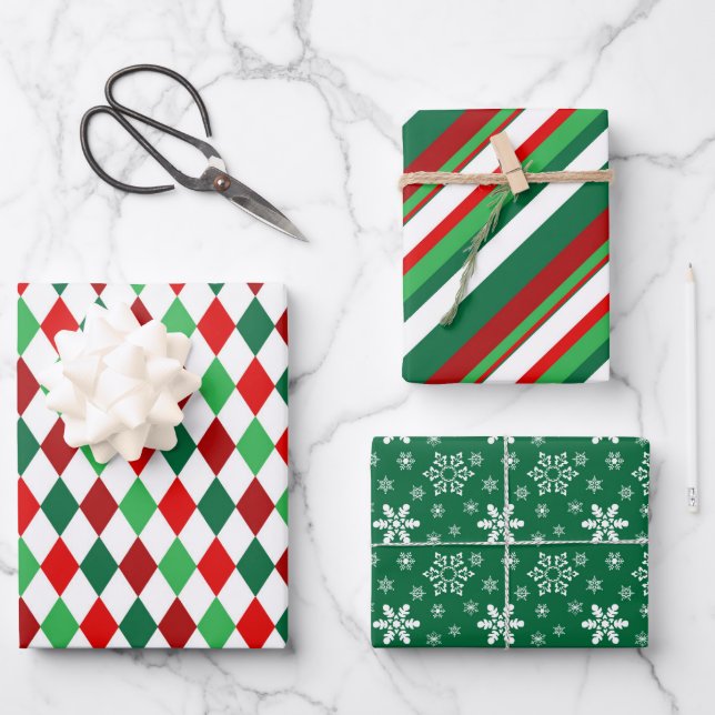 Color My Christmas  Wrapping Paper Sheet (Front)